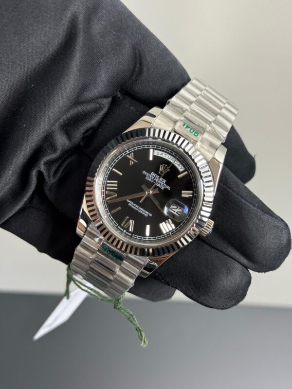 ROLEX Day-Date silver