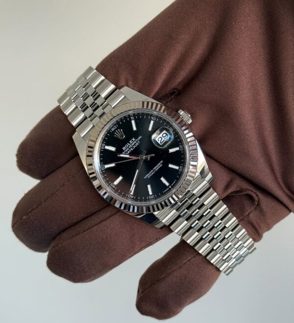 ROLEX Detajust silver