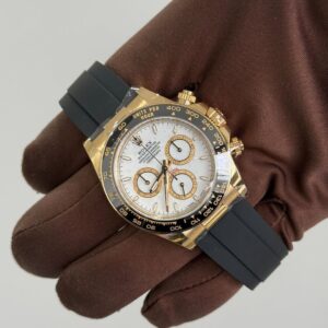 ROLEX Daytona Gold silikon kauçuk