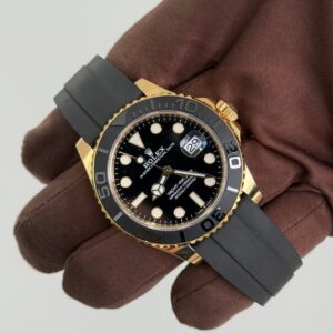ROLEX yatch master Gold silikon