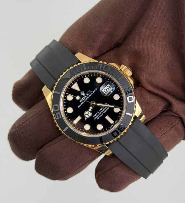ROLEX yatch master Gold silikon