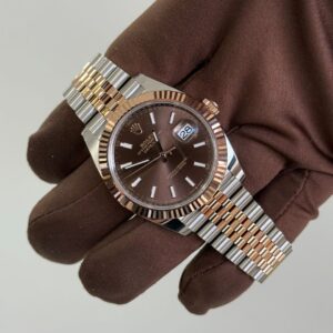 ROLEX Detajust Rose bulue