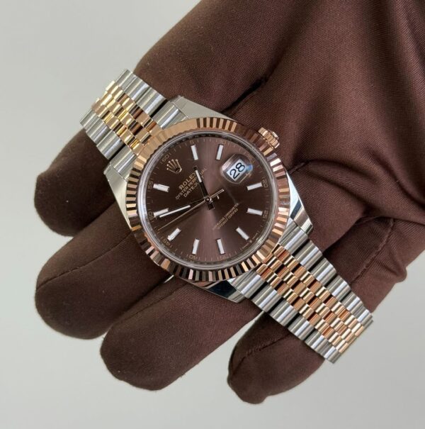 ROLEX Detajust Rose bulue