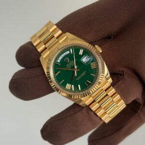 ROLEX Day-Date Gold yeşil
