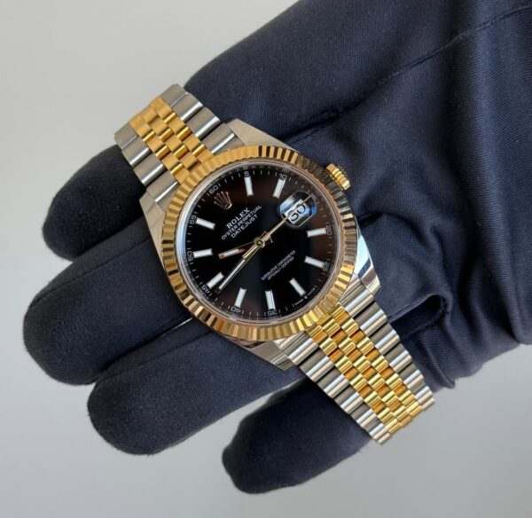 ROLEX Detajust Gold silver
